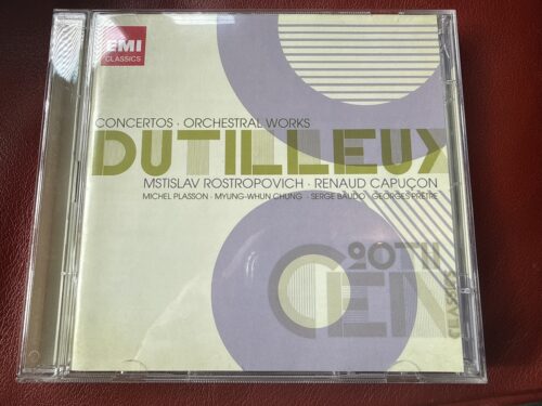Henri Dutilleux: Concertos - Orchestral Works — Michel Plasson et al. (EMI Classics, 2008) [2CD]