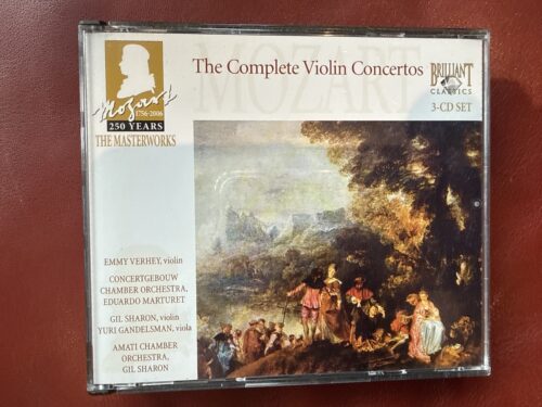 Wolfgang Amadeus Mozart: The Complete… — Amati Chamber Orchestra et al. (Brilliant Classics) [3CD]