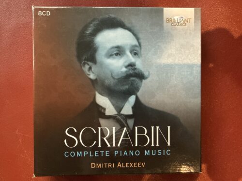 Alexander Scriabin: Complete Piano Music — Dmitri Alexeev (Brilliant Classics, 2021) [8CD]