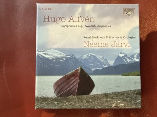 Hugo Alfvén: Symphonies 1-5… — Neeme Järvi et al. (Brilliant Classics, 2008) [5CD]