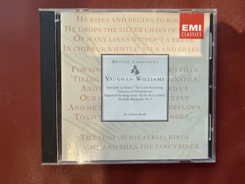 Ralph Vaughan Williams: Serenade To Music… — Sir Adrian Boult et al. (EMI Classics) [CD]