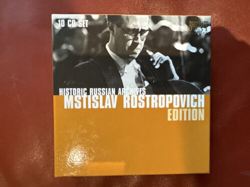 Mstislav Rostropovich: Mstislav Rostropovich Edition (Brilliant Classics, 2005) [10CD]