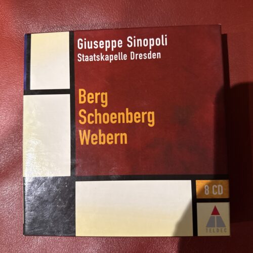 Alban Berg: Schoenberg, Berg & Webern — Bernd Weikl, Rolf Schindler et al. (TELDEC, 2008) [8CD]