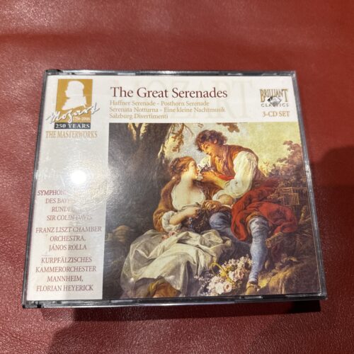 Wolfgang Amadeus Mozart: The Great Serenades — Florian Heyerick et al. (Brilliant Classics) [3CD]