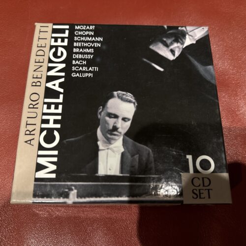 Arturo Benedetti Michelangeli: Mozart • Chopin… — Frank Dariel et al. (Aura Music) [10CD]