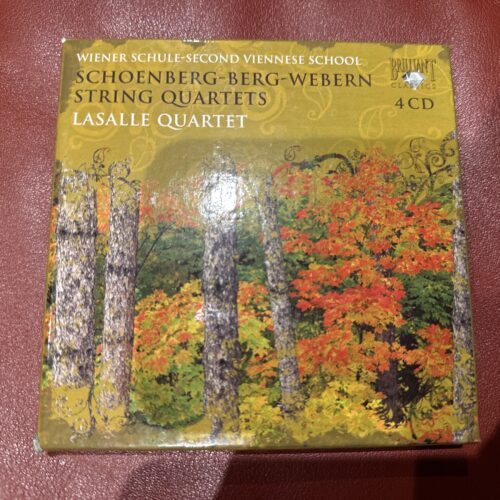 Arnold Schoenberg: String Quartets — Jack Kirstein et al. (Brilliant Classics) [4CD]