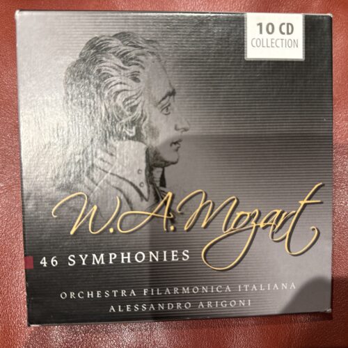 Wolfgang Amadeus Mozart: 46 Symphonies — Alessandro Arigoni et al. (Membran) [10CD]