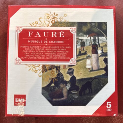 Gabriel Fauré: Musique De Chambre — Frédéric Lodéon et al. (EMI Classics, 2010) [5CD]