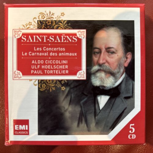 Camille Saint-Saëns: Les Concertos; Le Carnaval Des Animaux (EMI Classics, 2011) [5CD]