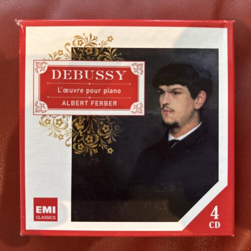 Claude Debussy: L'œuvre Pour Piano — Albert Ferber (EMI Classics, 2011) [4CD]