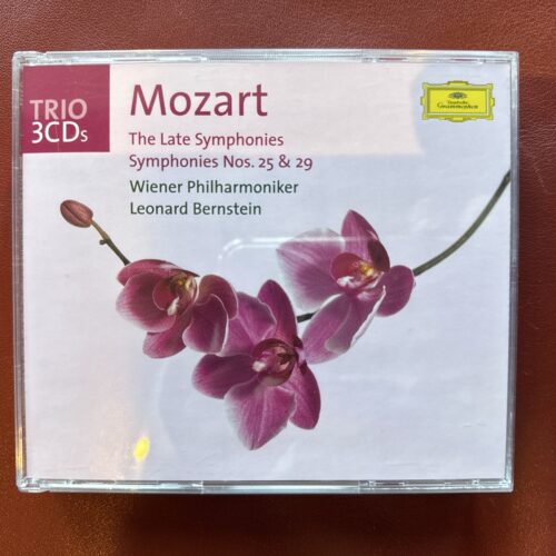 Mozart: The Late Symphonies — Bernstein / Wiener Philharmoniker (Deutsche Grammophon, 2003) [3CD]