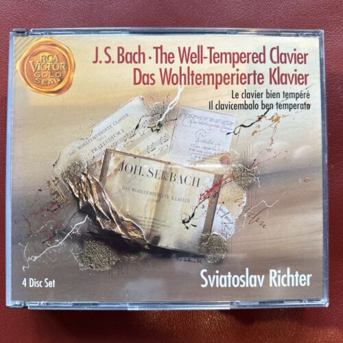 Bach: The Well-Tempered Clavier — Sviatoslav Richter (RCA Victor Gold Seal) [4CD]
