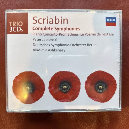 Scriabin: Complete Symphonies · Piano Concerto · Prometheus… — Peter Jablonski (Decca, 2003) [3CD]