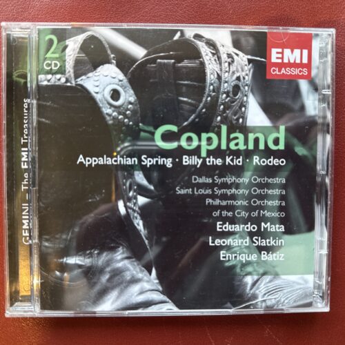 Copland: Appalachian Spring • Billy The Kid • Rodeo — Dallas SO (Warner Classics) [2CD]