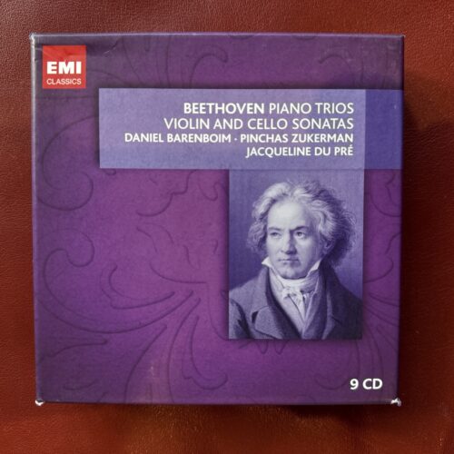 Beethoven: Piano Trios Violin and Cello Sonatas — Jacqueline Du Pré et al. (Warner Classics) [9CD]