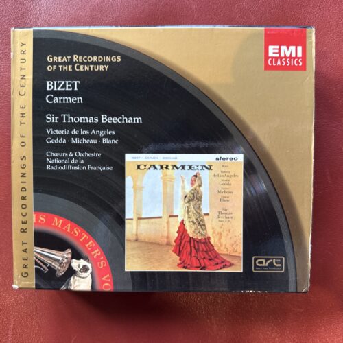 Bizet: Carmen — Victoria de Los Angeles, Gedda, Beecham (EMI Classics, 2000) [3CD]