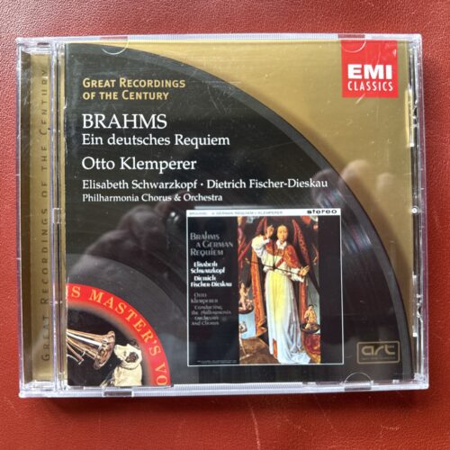 Brahms: Ein Deutsches Requiem — Dietrich Fischer-Dieskau et al. (EMI Classics, 1998) [CD]