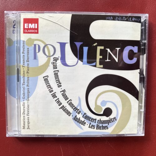 Poulenc: Organ Concerto • Piano Concerto… (EMI Classics, 2009) [2CD]