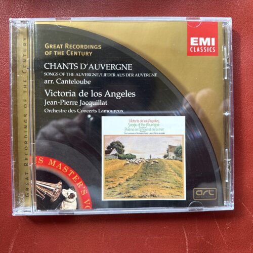 Victoria De Los Angeles: Chants D'Auvergne — Jean-Pierre Jacquillat et al. (EMI Classics, 1999) [CD]