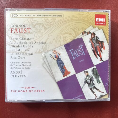 Gounod: Faust — Boris Christoff, Ernest Blanc et al. (Warner Classics) [3CD]