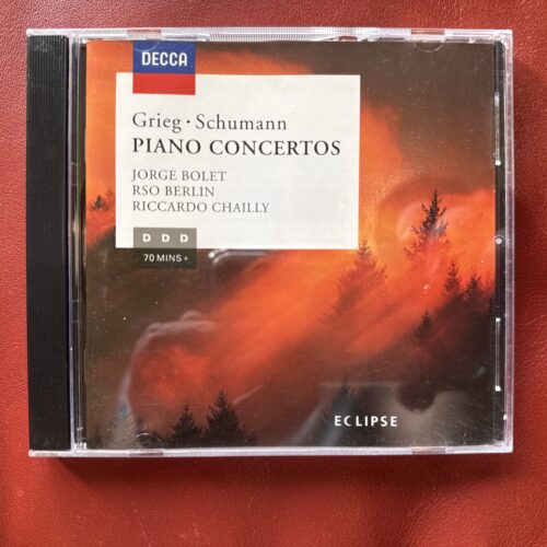 Grieg & Schumann: Piano Concertos — Jorge Bolet; Chailly (Decca, 1995) [CD]