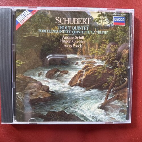 Schubert: Trout Quintet — András Schiff, Hagen Quartett (London Records, 1984) [CD]