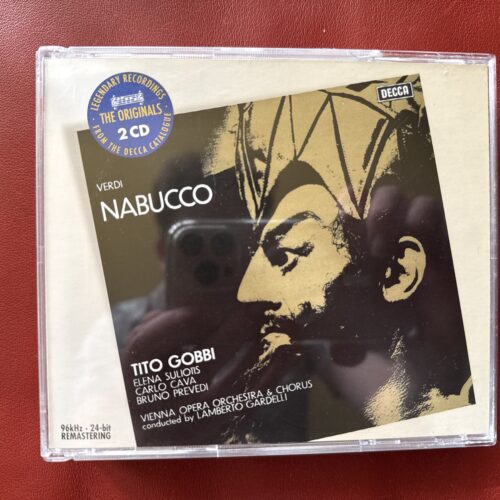 Verdi: Nabucco — Tito Gobbi, Carlo Cava, Giovanni Foiani et al. (Decca, 2009) [2CD]