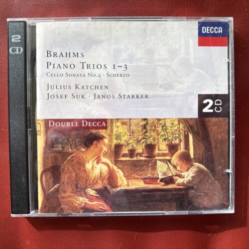Brahms: Piano Trios 1-3, Cello Sonata No.2… — Janos Starker et al. (Decca) [2CD]