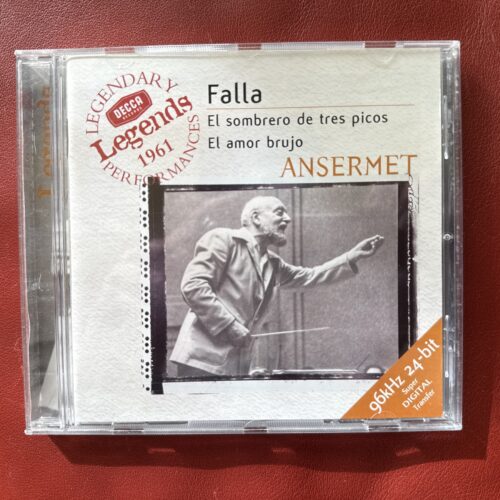 Manuel de Falla: El Sombrero de Tres Picos El Amor… — Ernest Ansermet et al. (Decca, 2000) [CD]