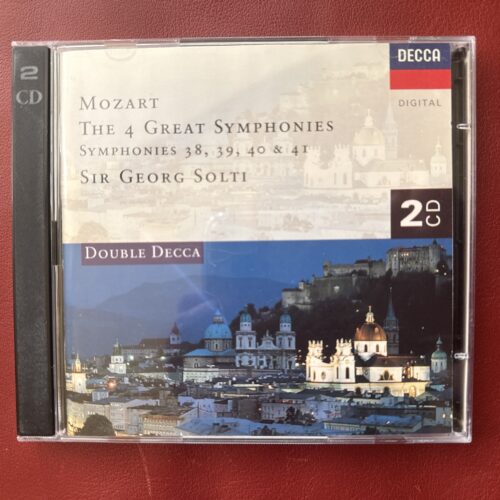 Mozart: The 4 Great Symphonies (Symphonies 38…) (Decca, 1997) [2CD]