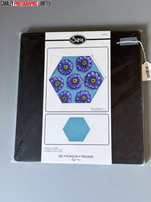 Sizzix Bigz Pro Hexagon 5in sides 12.70cm Ellison - Sizzix #658115 [21191]