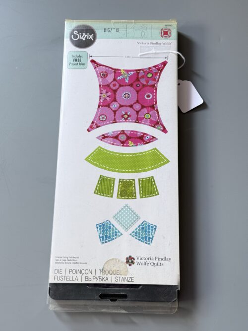 Sizzix BigzPlus XLEllison Victoria Findlay Wolfe Quilts Double Wedding Ring 9in Assembles 22.86cm - Sizzix #660865 [20222]
