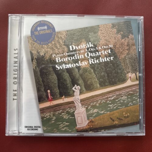 Dvořák: Piano Quintets in A, Op.5 & Op.81 — Valentin Berlinsky et al. (Decca) [CD]