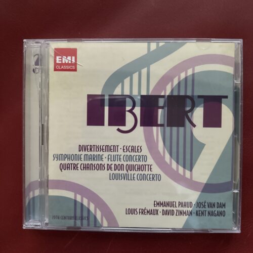Jacques Ibert: Divertissement / Escales / Symphonie Marine… (EMI Classics, 2011) [2CD]