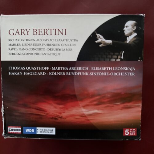 : Gary Bertini — Gary Bertini, conductor, Thomas Quasthoff et al. (Capriccio) [5CD]