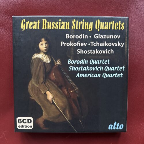 Various: Great Russian String Quartets — Borodin Quartet et al. (Musical Concepts) [6CD]