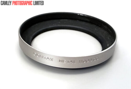 Contax Metal Lens Hood Champagne for G 45mm f2 (GG-1). Condition: EXC [#25033]