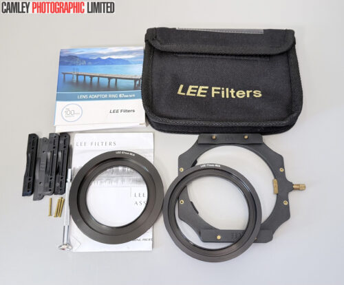 LEE Filters 100mm Foundation Kit w/ 77mm & 67mm Rings. Condition: LN- [#25022]