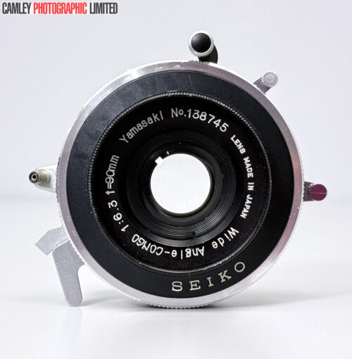 Yamasaki Wide Angle Congo 90mm f6.3 4x5 Lens. Certified. Condition: EXC [#25025]