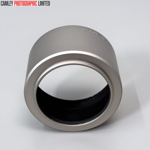 Contax Champagne Metal Hood for G Sonnar 90mm (GG-3). Condition: EXC [#25012]
