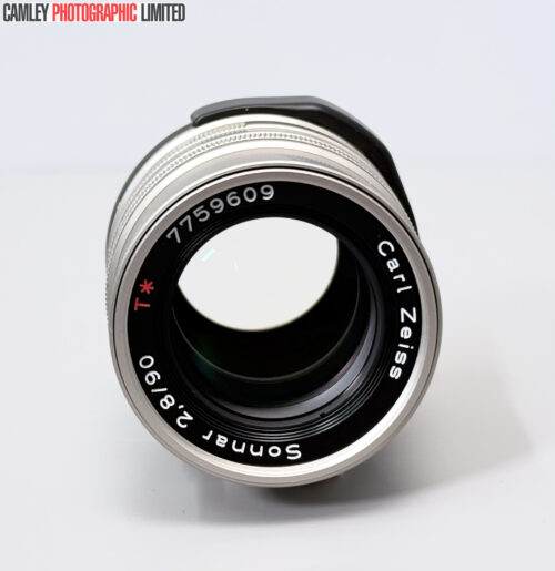 Contax G Carl Zeiss Sonnar T* f2.8 90mm Champagne Lens. Condition: EXC+ [#25004]