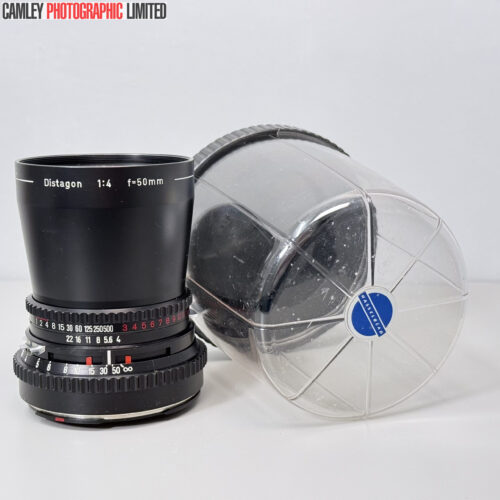 Hasselblad Distagon 50mm f4 C T* Lens. Black (20044). Condition: BGN [#25000]