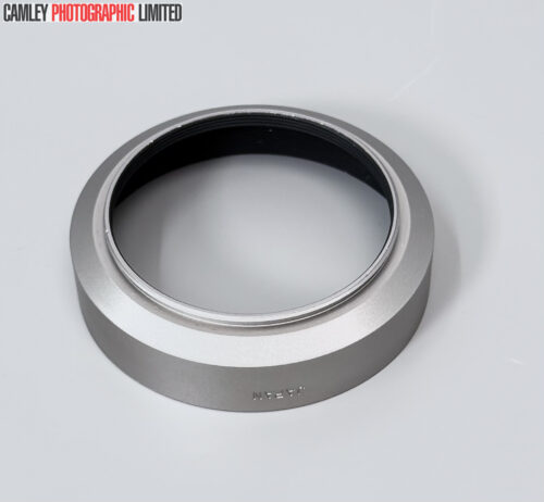 Contax Champagne Metal Hood for G Planar 45mm (GG-2). Condition: EXC [#25006]