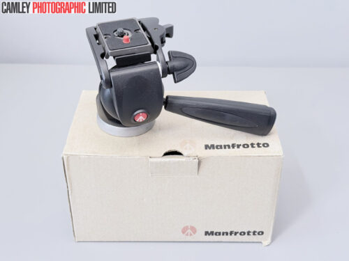 Manfrotto Pan/Tilt Head with RC2 Plate, Boxed (391RC2). Condition: EXC+ [#25060]