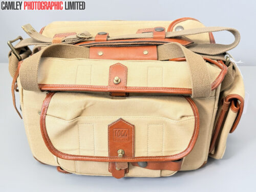 Fogg Violin Canvas & Leather Camera Bag. Made in France. Condition: LN [#25066]