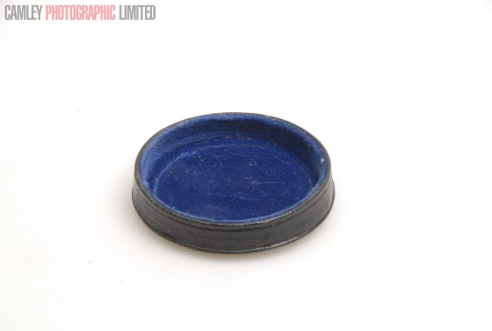 Schneider Leather & Velvet lens Cap. 55mm. Graded: EXC [#8121] - Image 2
