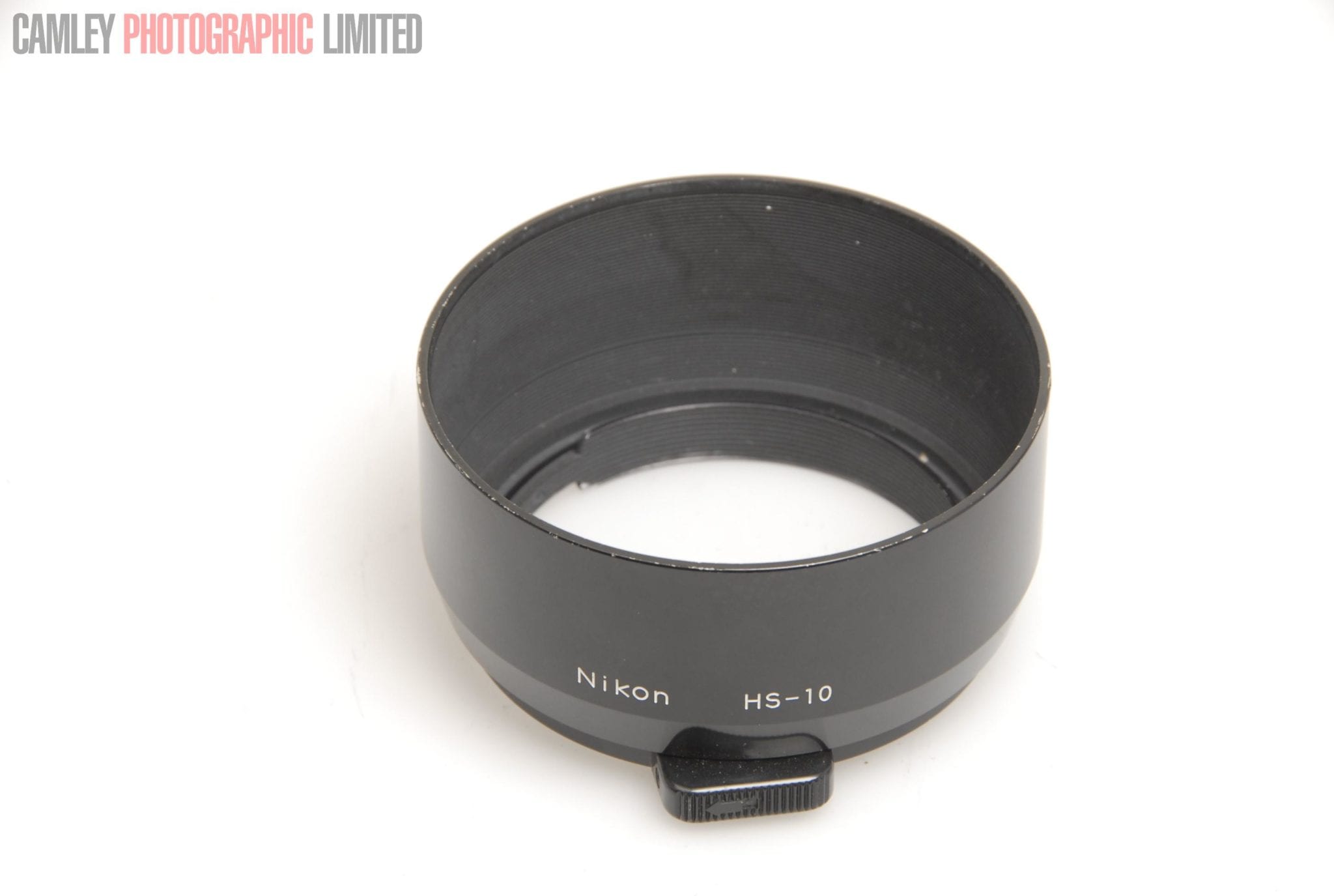 Nikon HS10 Lens Shade for 85mm 105mm. Graded EXC+ [8420] Camley Photographic Limited
