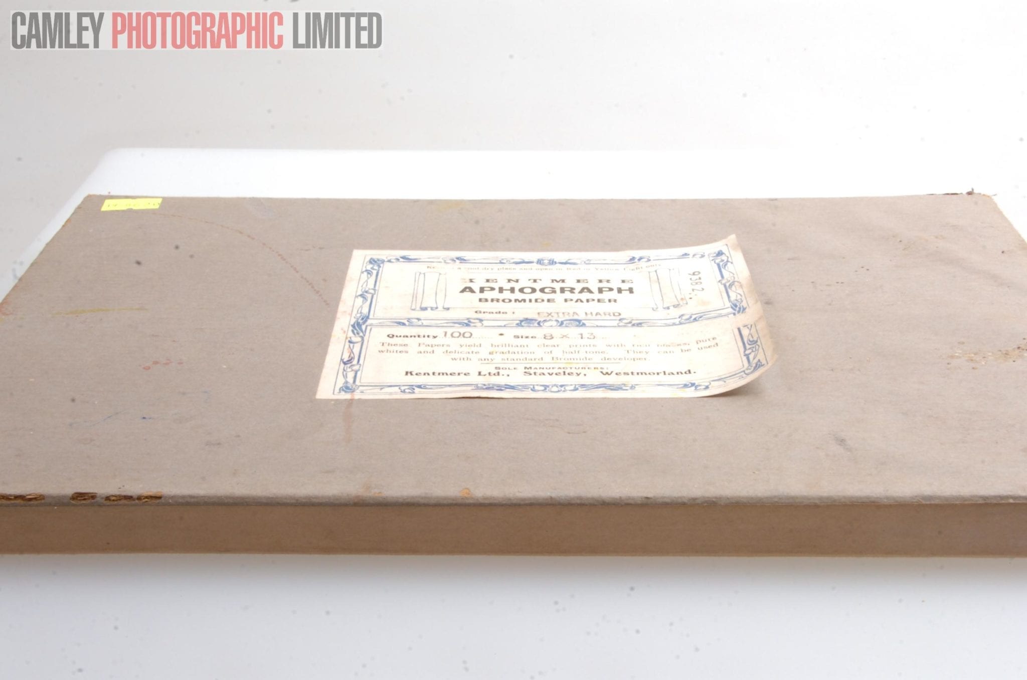 Kentmere Bromide 8×13 Photographic Paper. Graded ASIS [8620