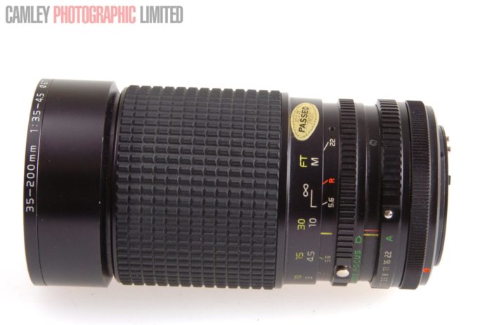 Tokina AT- 352 35-200 for Canon FD. Boxed. Graded: LN- [#8718] - Image 2